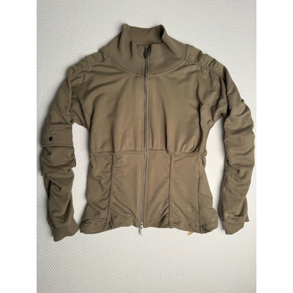 Free People Foundation Jacket – Olive Green, Size Medium - Picture 5 of 14